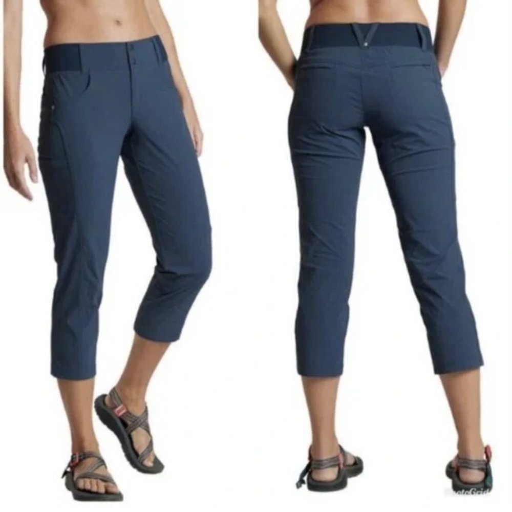 Title Nine Clamber Capri Pants Grey Size 6